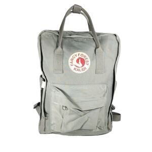 Kalidi Unisex Fanci Forest Gray Laptop Bookbag Outdoor Backpack